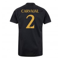 Dres Real Madrid Daniel Carvajal #2 Tretina 2023-24 Krátky Rukáv